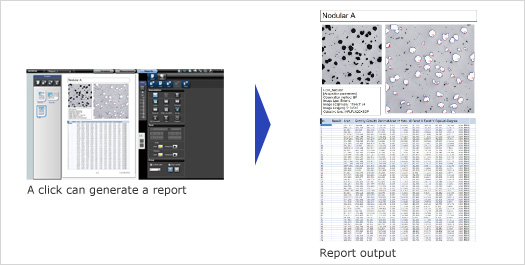The Report Function Gathers the Results Together Efficientl
